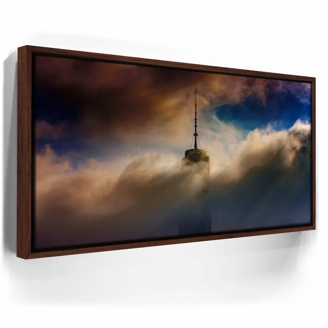 Featured image 10 for 1 World Trade Center During Storm Panoramic