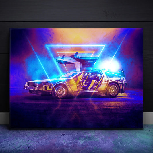 88 MPH Posters, Prints, & Visual Artwork TheGoatWallArt LANDSCAPE 24x18 0.75" STANDARD