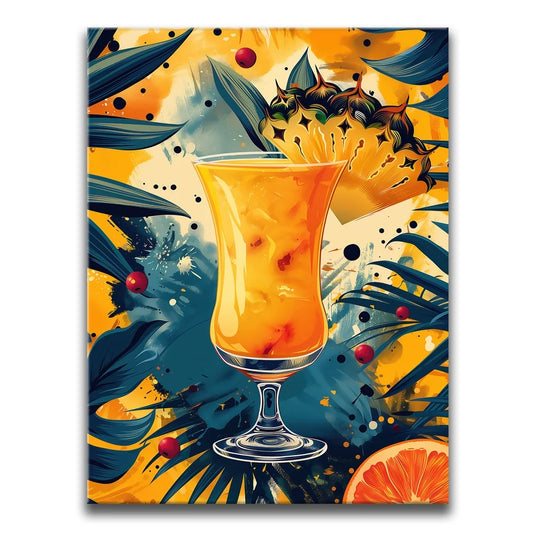 A Cup of Paradise Posters, Prints, & Visual Artwork TheGoatWallArt PORTRAIT 18x24 0.75" STANDARD