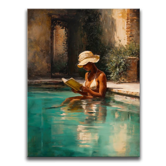 A Novel Escape Posters, Prints, & Visual Artwork TheGoatWallArt PORTRAIT 18x24 0.75" STANDARD