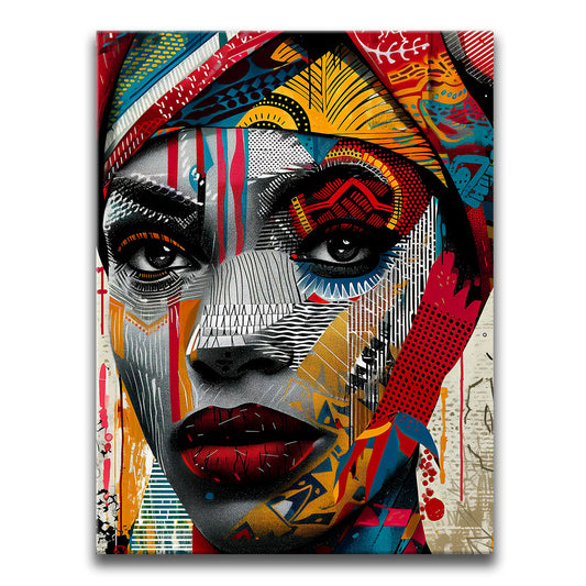 Abstract Aura Posters, Prints, & Visual Artwork TheGoatWallArt PORTRAIT 18x24 0.75" STANDARD