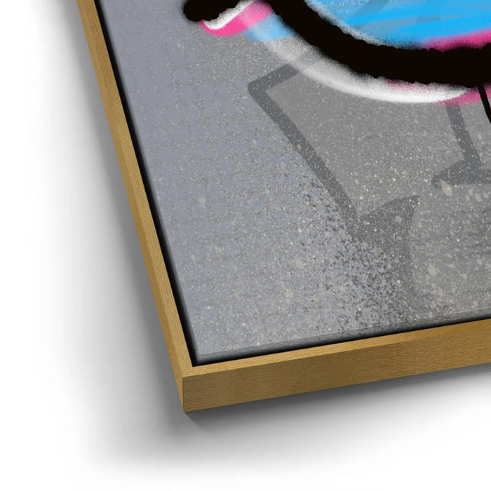 Featured image 12 for Abstract Blue Graffiti Cat