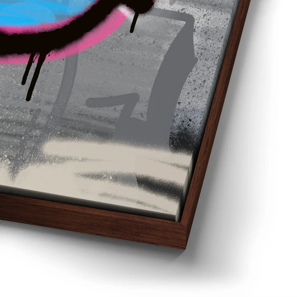 Featured image 14 for Abstract Blue Graffiti Cat