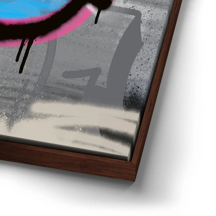 Featured image 14 for Abstract Blue Graffiti Cat