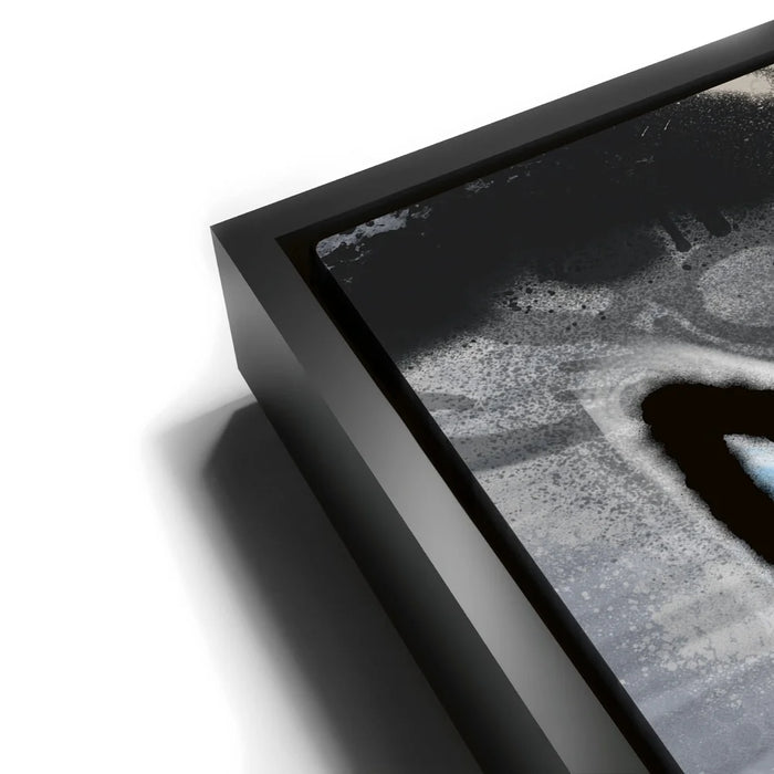 Featured image 11 for Abstract Blue Graffiti Cat