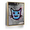 Featured image 7 for Abstract Blue Graffiti Cat