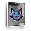 Featured image 6 for Abstract Blue Graffiti Cat