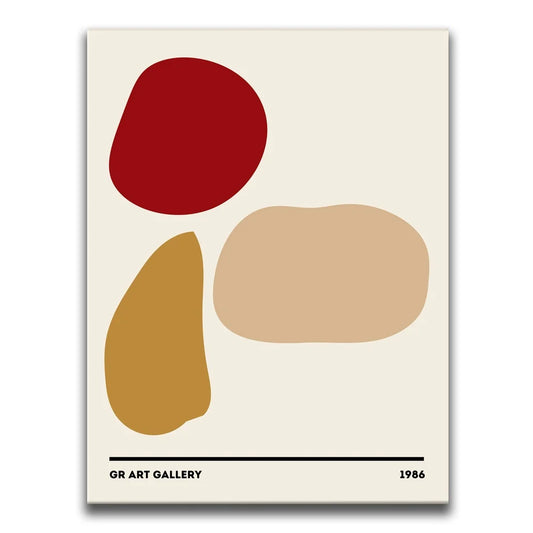 Abstract Footprints Posters, Prints, & Visual Artwork TheGoatWallArt PORTRAIT 18x24 0.75" STANDARD