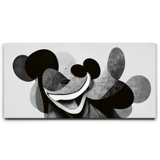 Abstract Goofy - Black and White
