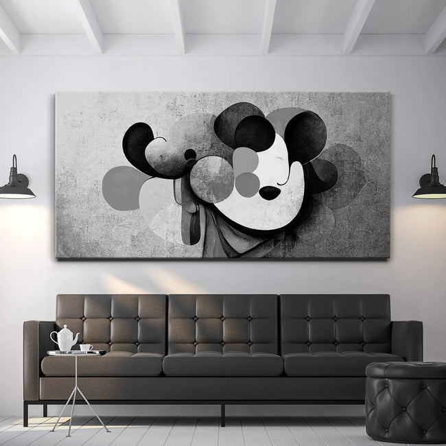 Featured image 2 for Abstract Mickey - Black & White