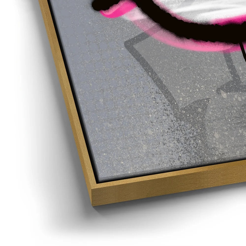 Featured image 12 for Abstract Pink Graffiti Cat