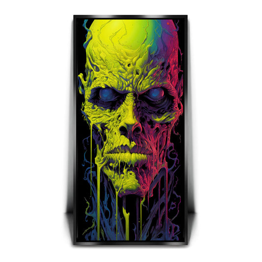 Acid Reaper Posters, Prints, & Visual Artwork TheGoatWallArt PORTRAIT - TALL 15x30 1.70" BLACK FRAME