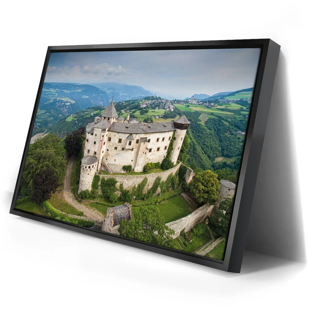 Featured image 2 for Aerial view of Proesels Castle Italian Dolomites