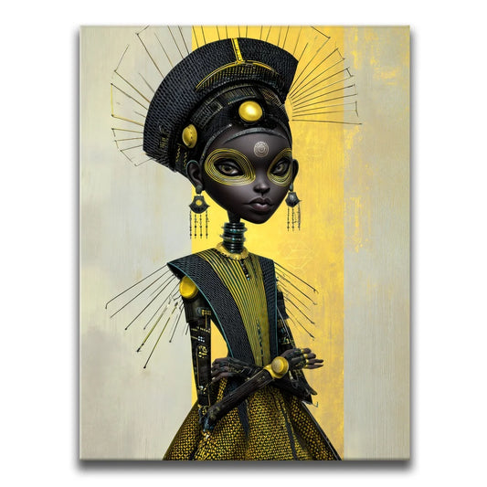 Afrocode Ascension Posters, Prints, & Visual Artwork TheGoatWallArt PORTRAIT 18x24 0.75" STANDARD