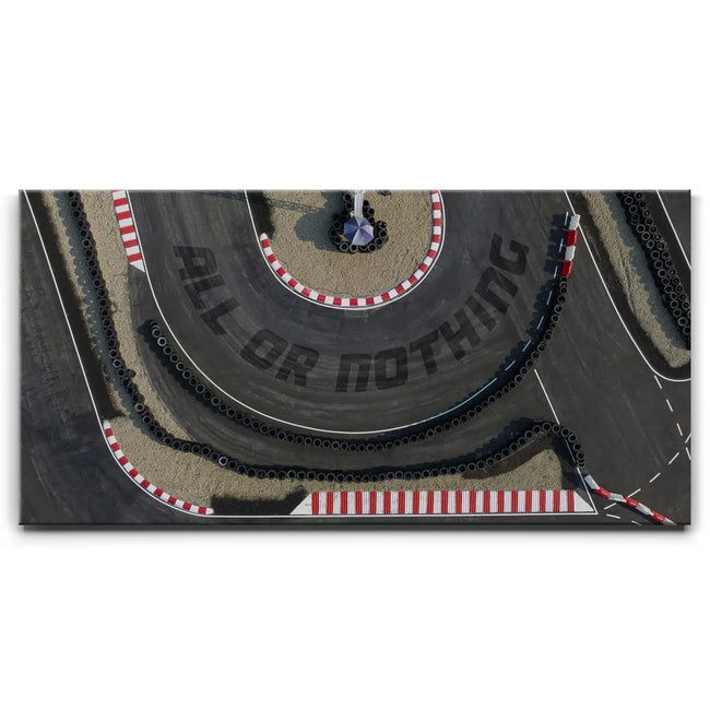 Featured image 1 for All Or Nothing - Black Text