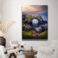 Thumbnail image 2 for Amazing Rock Formation - Iceland Sunset
