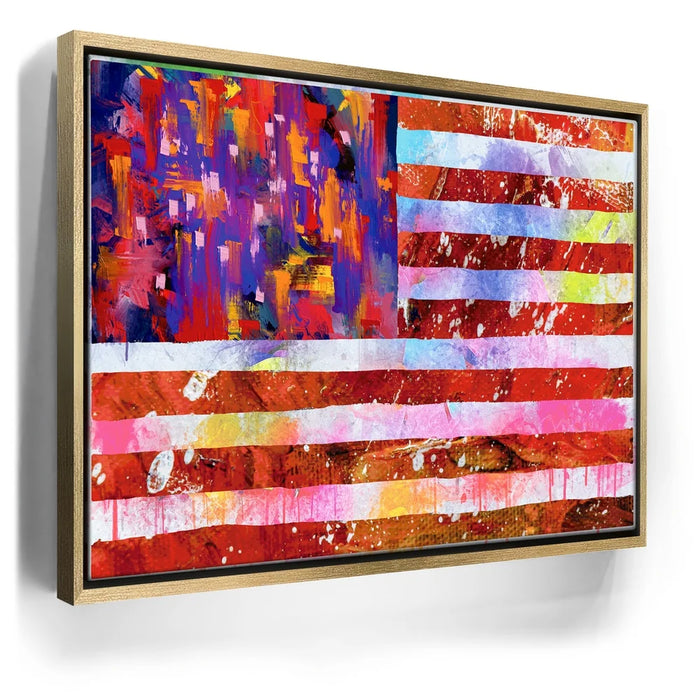 Featured image 7 for American Flag - Colorful Abstract