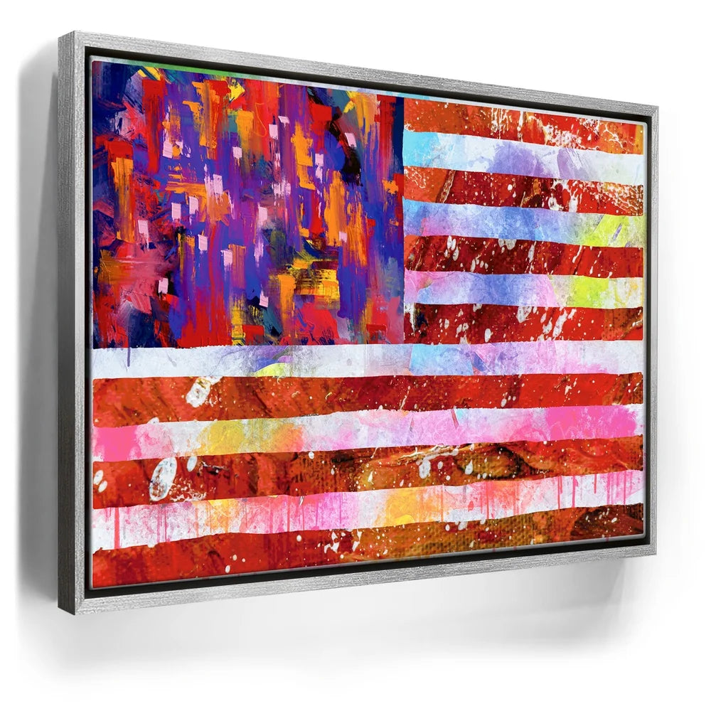 Featured image 8 for American Flag - Colorful Abstract