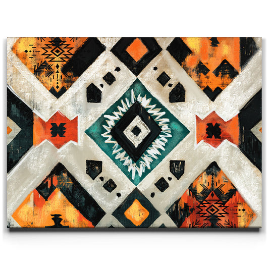 Ancestral Visions 1 Posters, Prints, & Visual Artwork TheGoatWallArt LANDSCAPE 24x18 0.75" STANDARD