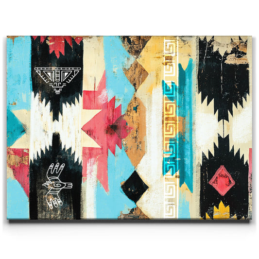 Ancestral Visions 2 Posters, Prints, & Visual Artwork TheGoatWallArt LANDSCAPE 24x18 0.75" STANDARD