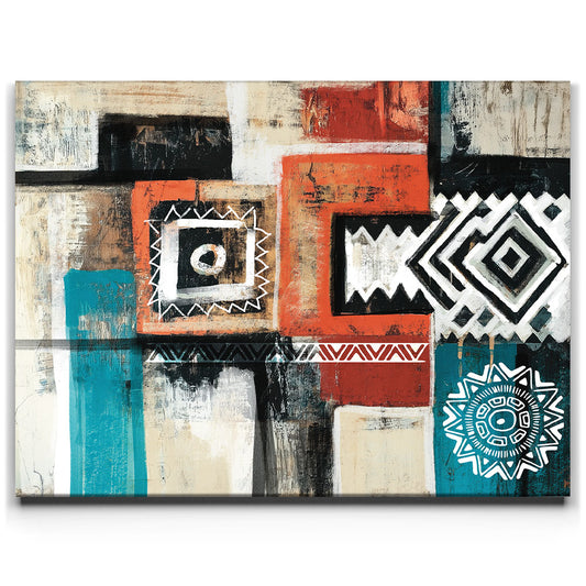 Ancestral Visions 4 Posters, Prints, & Visual Artwork TheGoatWallArt LANDSCAPE 24x18 0.75" STANDARD