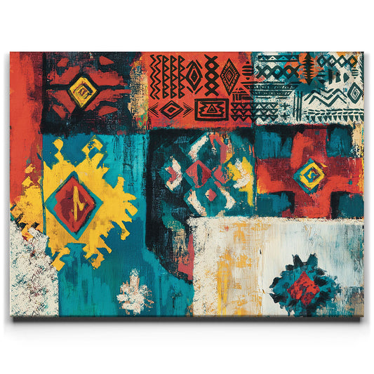 Ancestral Visions 5 Posters, Prints, & Visual Artwork TheGoatWallArt LANDSCAPE 24x18 0.75" STANDARD