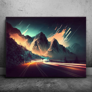 Art Deco Mountain Lapse