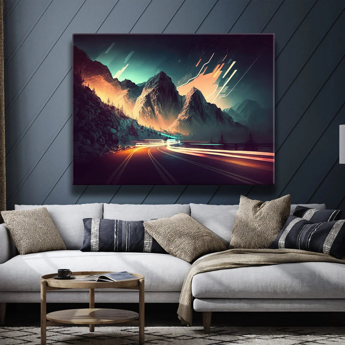 Featured image 2 for Art Deco Mountain Lapse