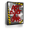 Featured image 6 for Art Is Not A Crime - Red - Calligraphy