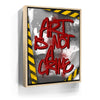 Featured image 10 for Art Is Not A Crime - Red - Calligraphy