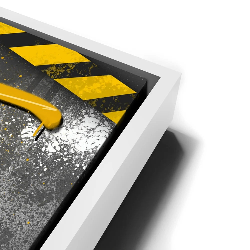 Featured image 14 for Art Is Not A Crime - Yellow - Calligraphy