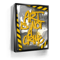 Featured image 6 for Art Is Not A Crime - Yellow - Calligraphy