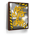 Featured image 11 for Art Is Not A Crime - Yellow - Calligraphy