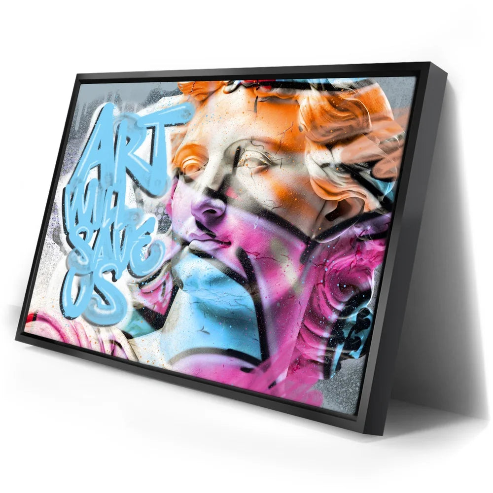 Featured image 2 for Art Will Save Us - Statue Graffiti
