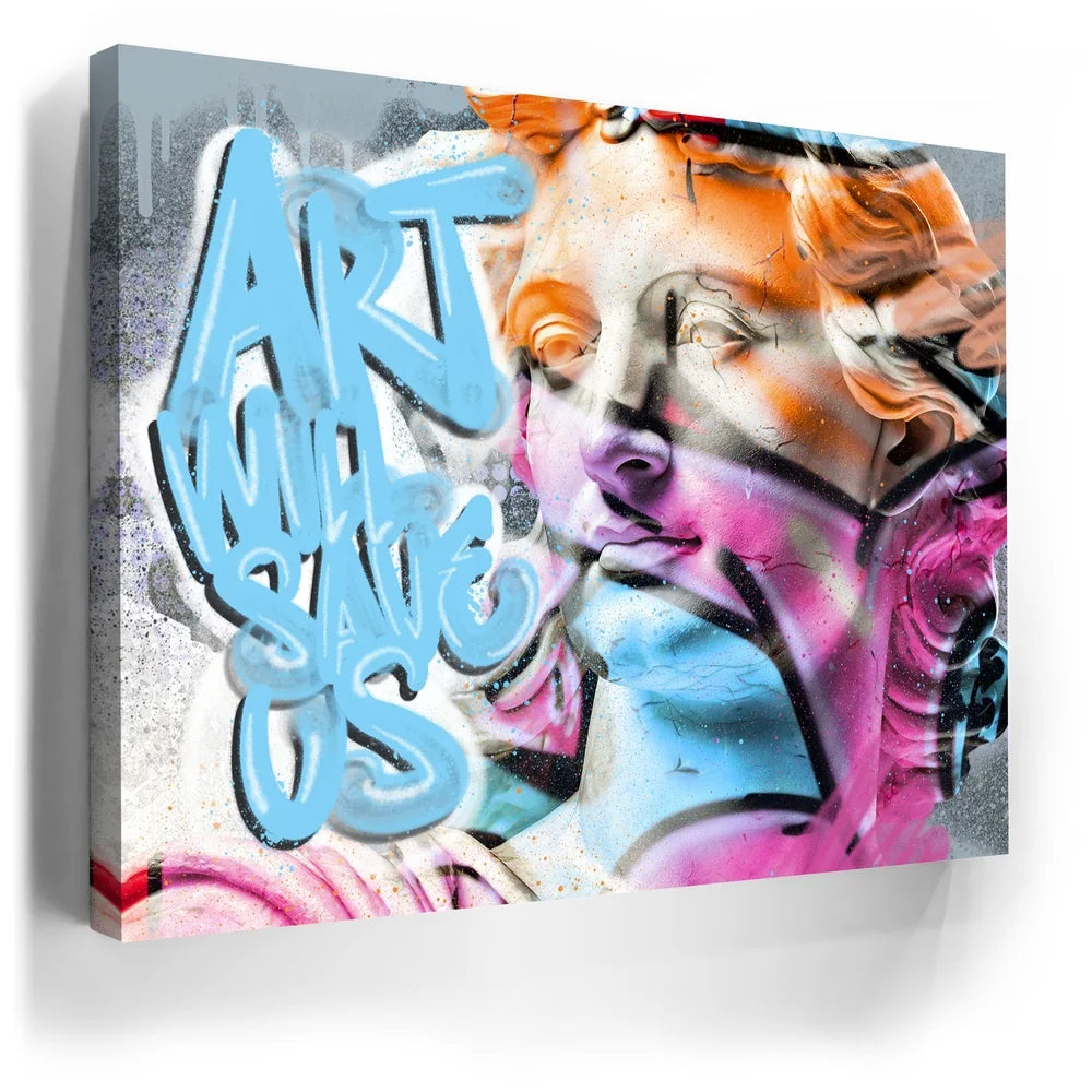 Featured image 5 for Art Will Save Us - Statue Graffiti