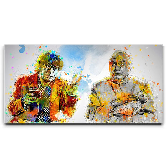 Austin and Evil Brotherhood Posters, Prints, & Visual Artwork TheGoatWallArt LANDSCAPE - WIDE 30x15 0.75" STANDARD