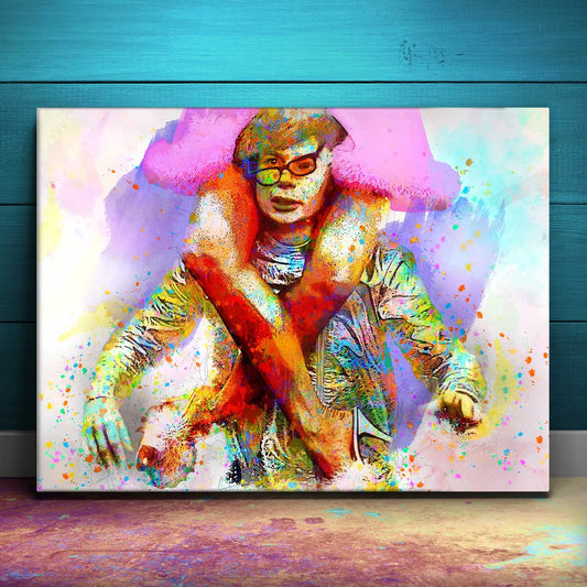 Austin Powers Canvas Set Posters, Prints, & Visual Artwork TheGoatWallArt LANDSCAPE 24x18 0.75" STANDARD