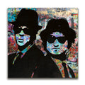 Featured image 1 for BLUES BROTHERS GRAFFITI CANVAS SET - SQUARE