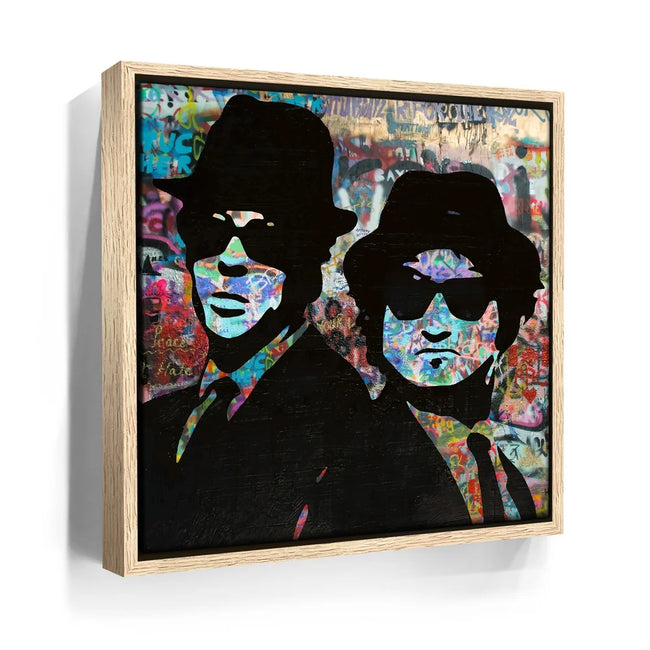 Featured image 10 for BLUES BROTHERS GRAFFITI CANVAS SET - SQUARE