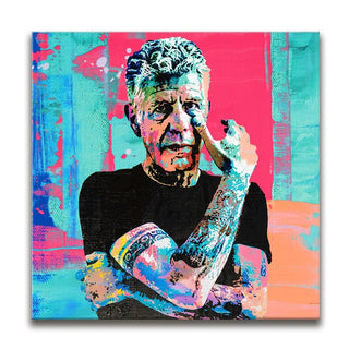BOURDAIN CANVAS SQUARE
