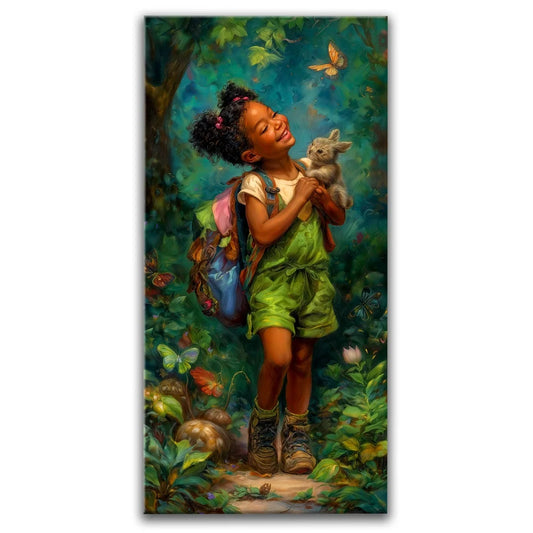 Backpack Of Wonders Posters, Prints, & Visual Artwork TheGoatWallArt PORTRAIT - TALL 15x30 0.75" STANDARD