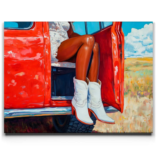 Backroads Beauty Posters, Prints, & Visual Artwork TheGoatWallArt LANDSCAPE 24x18 0.75" STANDARD