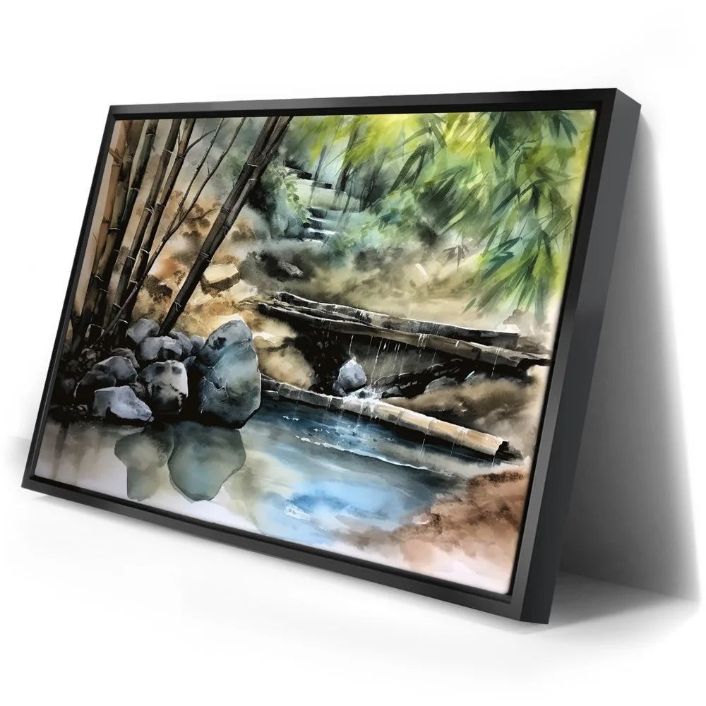 Featured image 2 for Bamboo Bliss - Watercolor