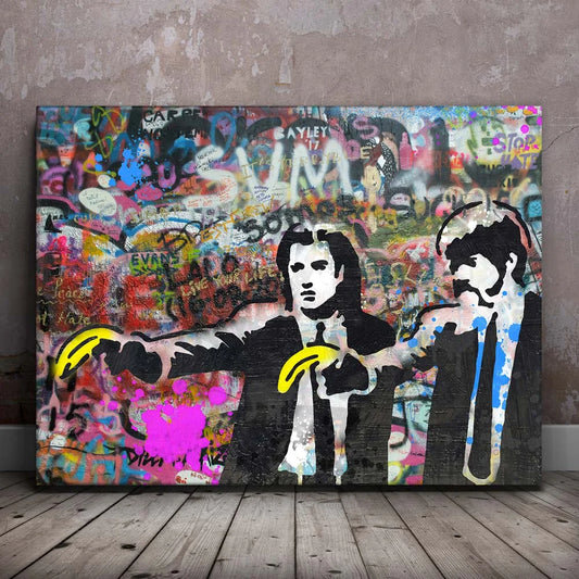 Banana Pulp - Graffiti Posters, Prints, & Visual Artwork TheGoatWallArt LANDSCAPE 24x18 0.75" STANDARD