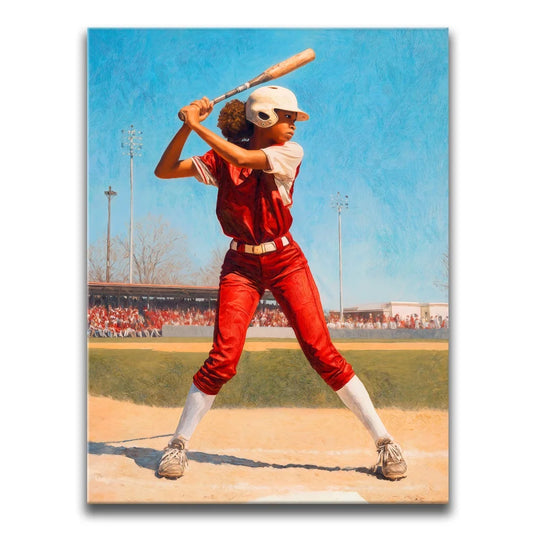 Base Queen Posters, Prints, & Visual Artwork TheGoatWallArt PORTRAIT 18x24 0.75" STANDARD