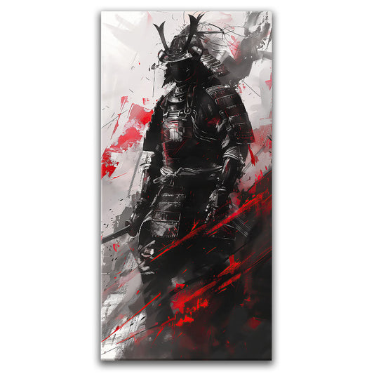 Battle Samurai Posters, Prints, & Visual Artwork TheGoatWallArt PORTRAIT - TALL 15x30 0.75" STANDARD