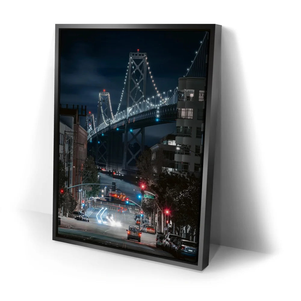 Featured image 2 for Bay Bridge at Midnight
