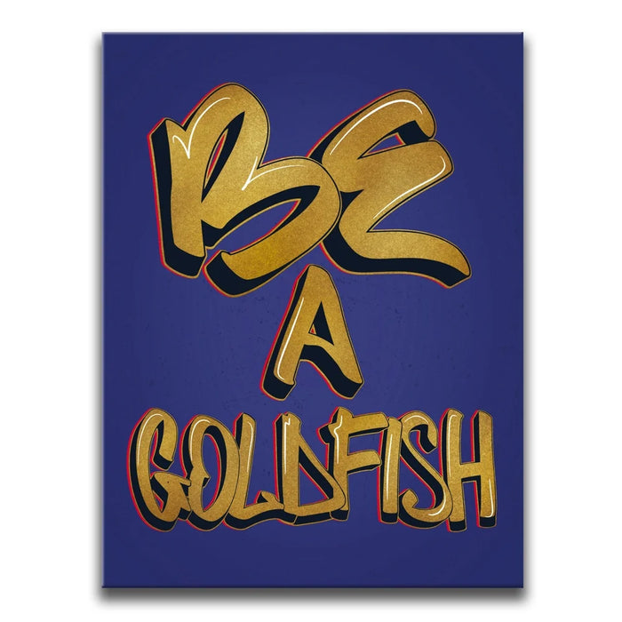 Featured image 1 for Be A Goldfish - Calligraphy
