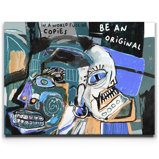 Be An Original Posters, Prints, & Visual Artwork TheGoatWallArt LANDSCAPE 24x18 0.75" STANDARD