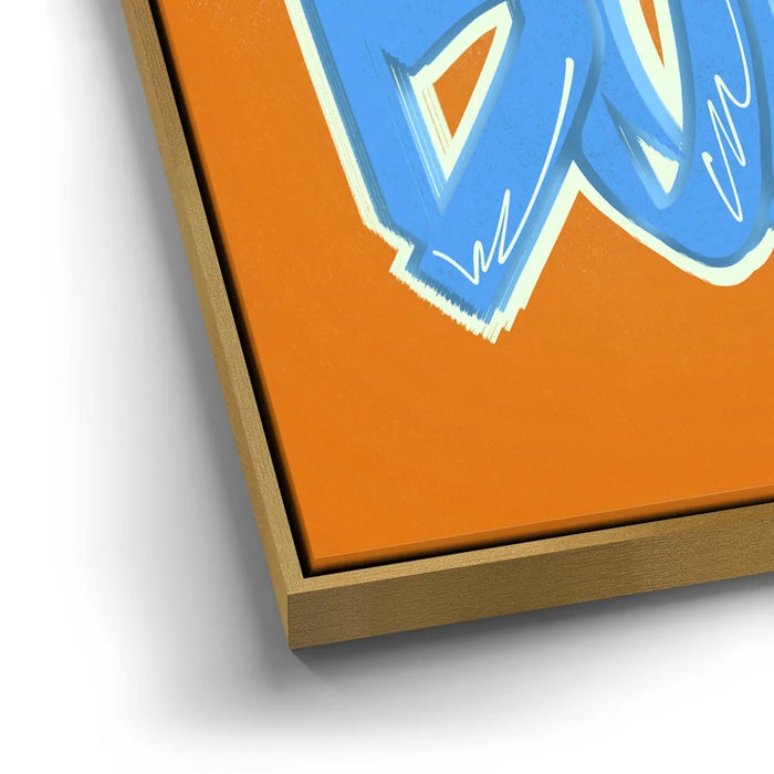 Featured image 13 for Be Bold - Electric Blue - Calligraphy